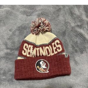 Seminoles Knit Beanie with Pom
